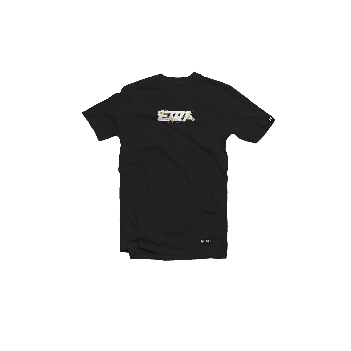 ETQT Brand Shirt - White Flower