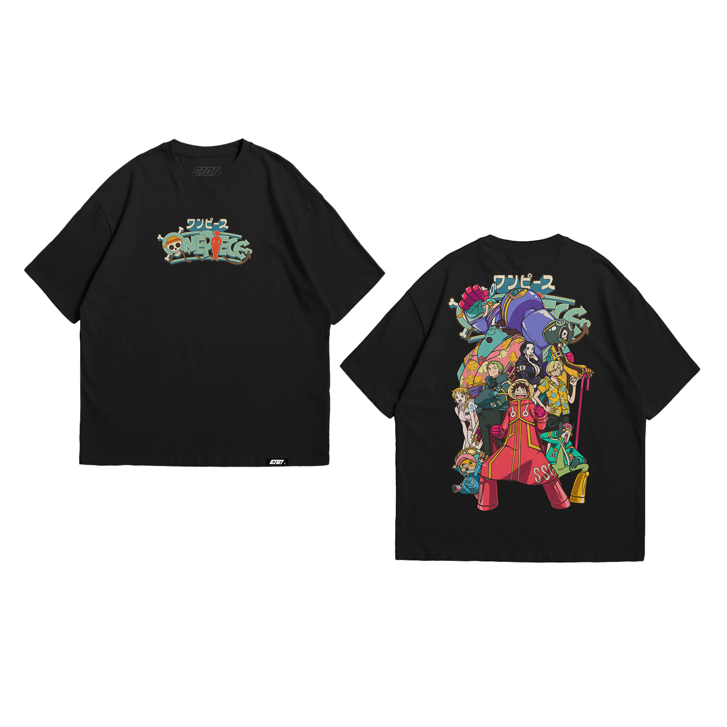 Anime Shirt - One Piece - Strawhat Pirate Members v3