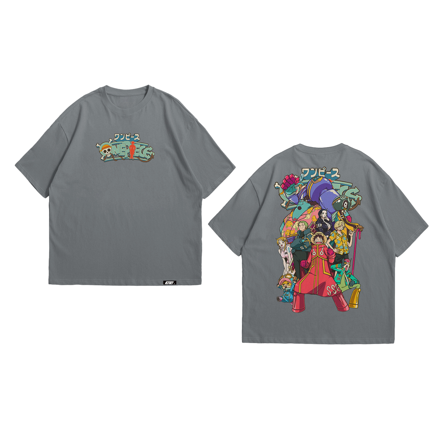 Anime Shirt - One Piece - Strawhat Pirate Members v3