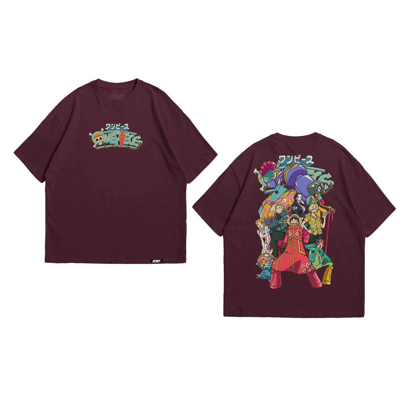 Anime Shirt - One Piece - Strawhat Pirate Members v3