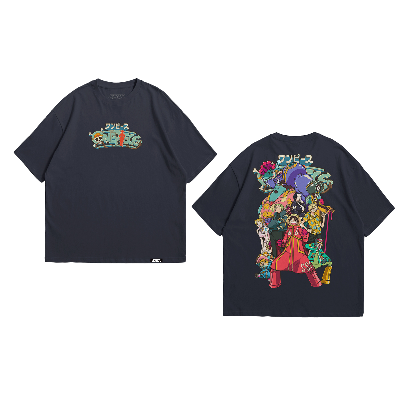 Anime Shirt - One Piece - Strawhat Pirate Members v3