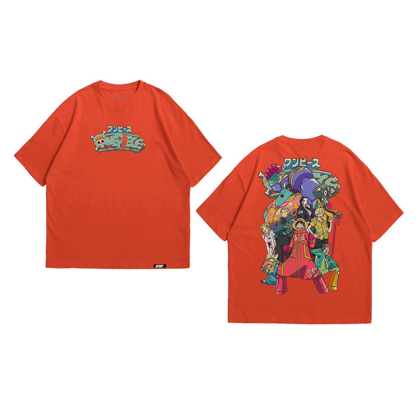 Anime Shirt - One Piece - Strawhat Pirate Members v3