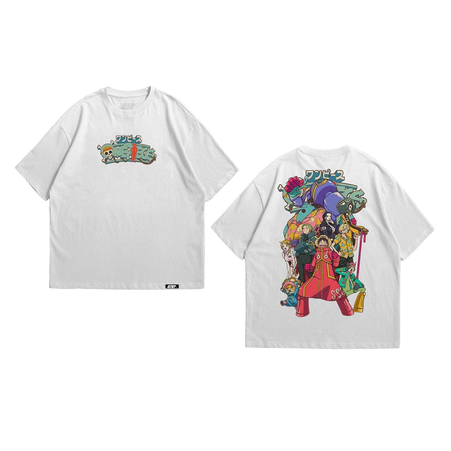 Anime Shirt - One Piece - Strawhat Pirate Members v3