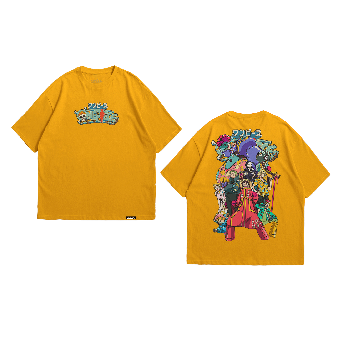 Anime Shirt - One Piece - Strawhat Pirate Members v3