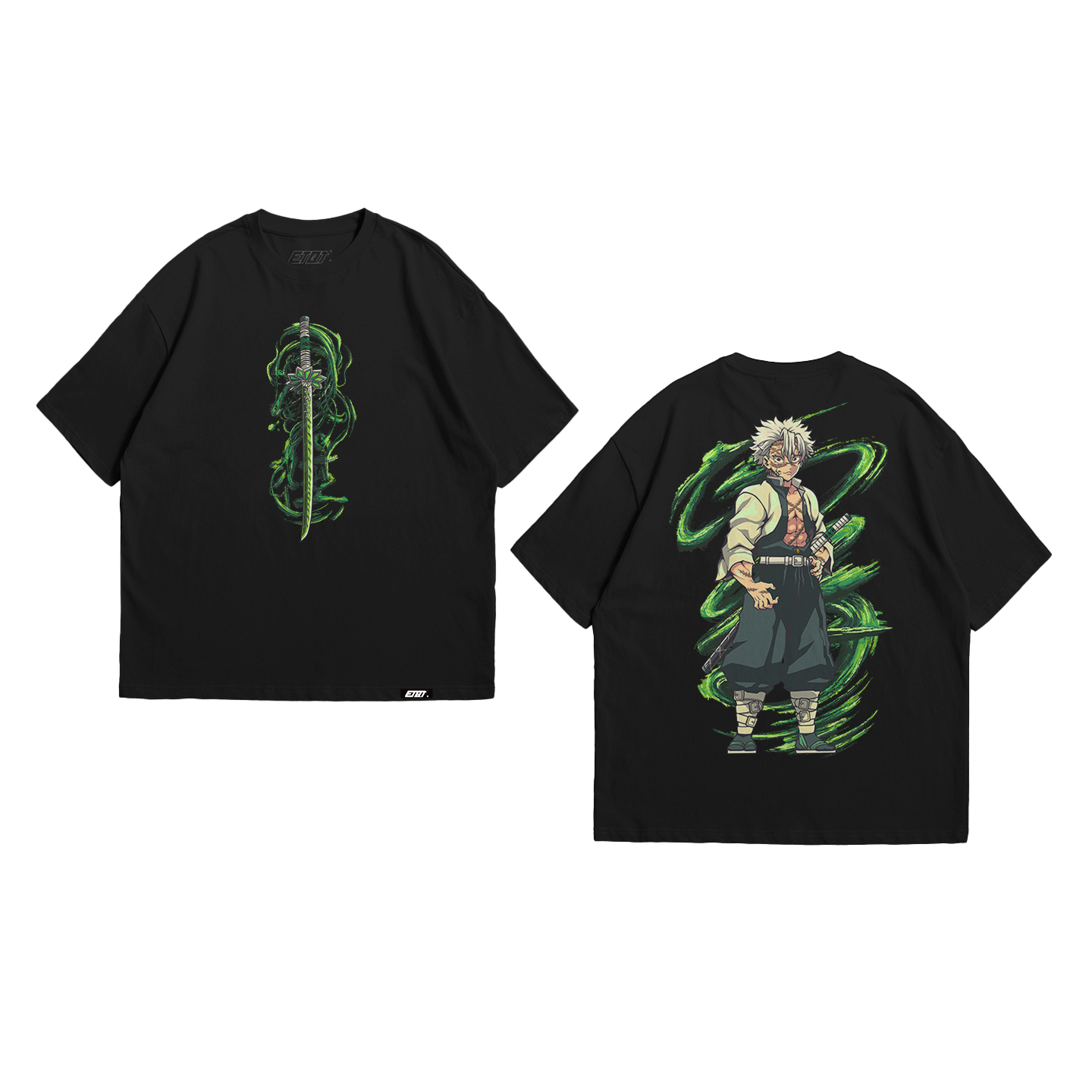 Anime Shirt - Demon Slayer - Sanemi Shinazugawa v2