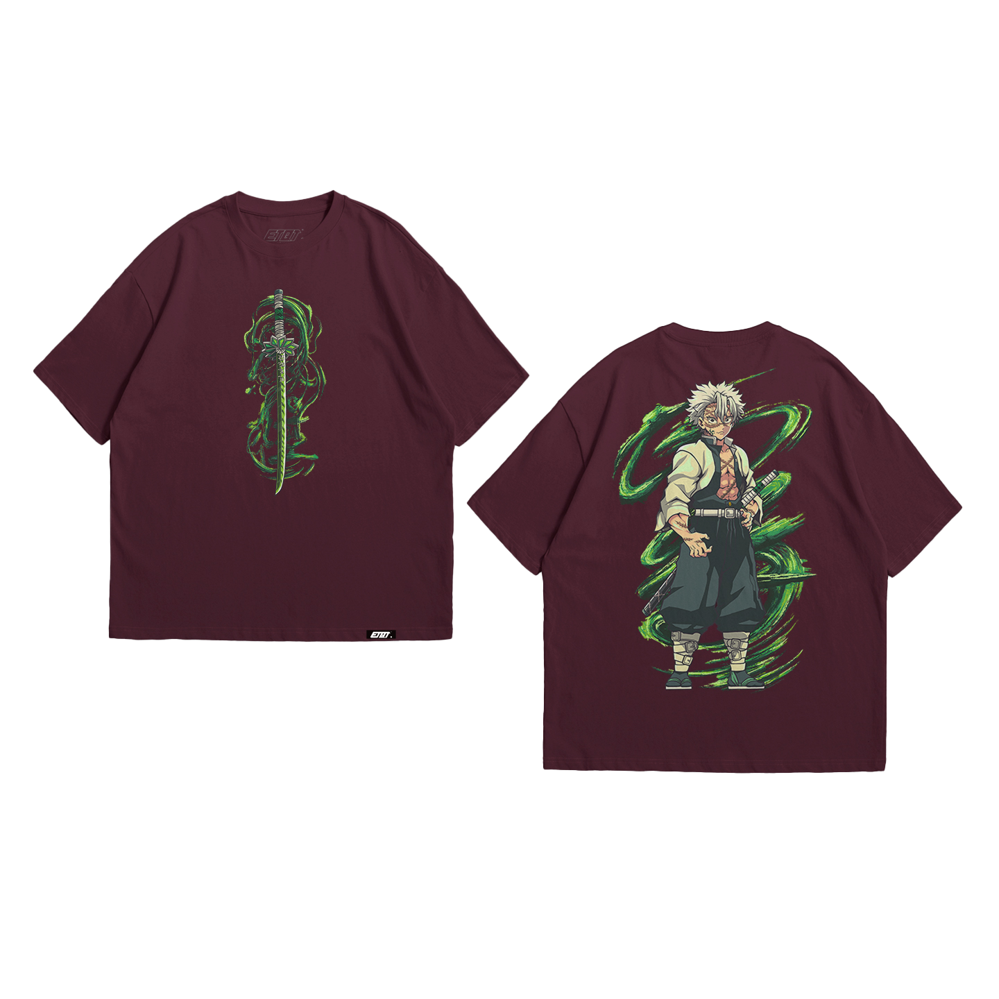 Anime Shirt - Demon Slayer - Sanemi Shinazugawa v2