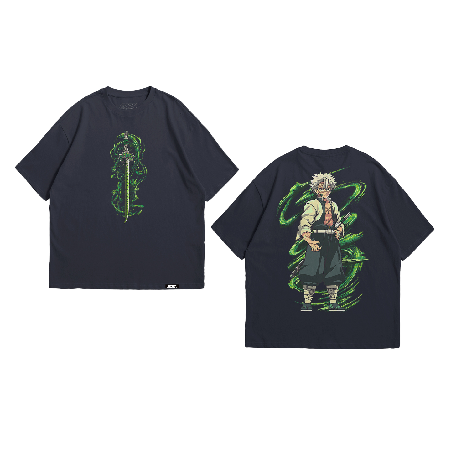 Anime Shirt - Demon Slayer - Sanemi Shinazugawa v2