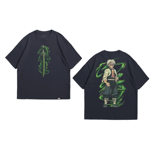 Anime Shirt - Demon Slayer - Sanemi Shinazugawa v2
