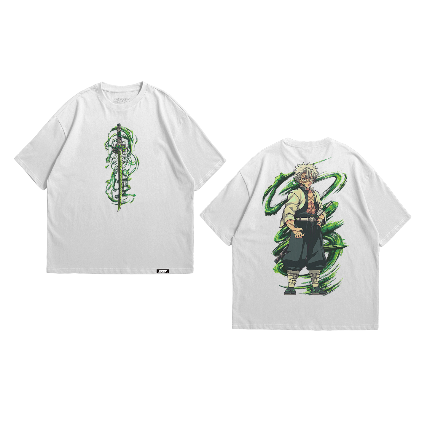 Anime Shirt - Demon Slayer - Sanemi Shinazugawa v2
