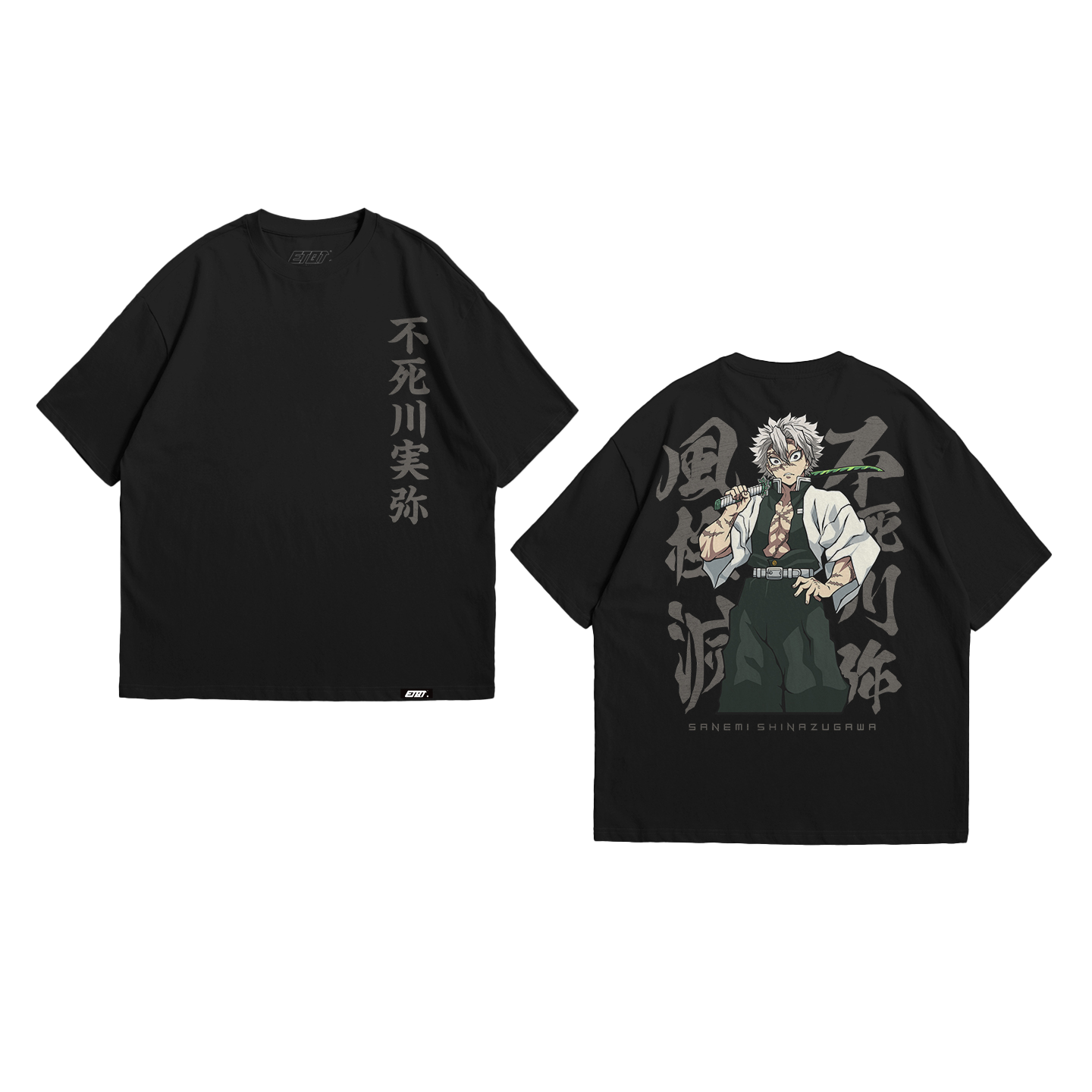 Anime Shirt - Demon Slayer - Sanemi Shinazugawa v3