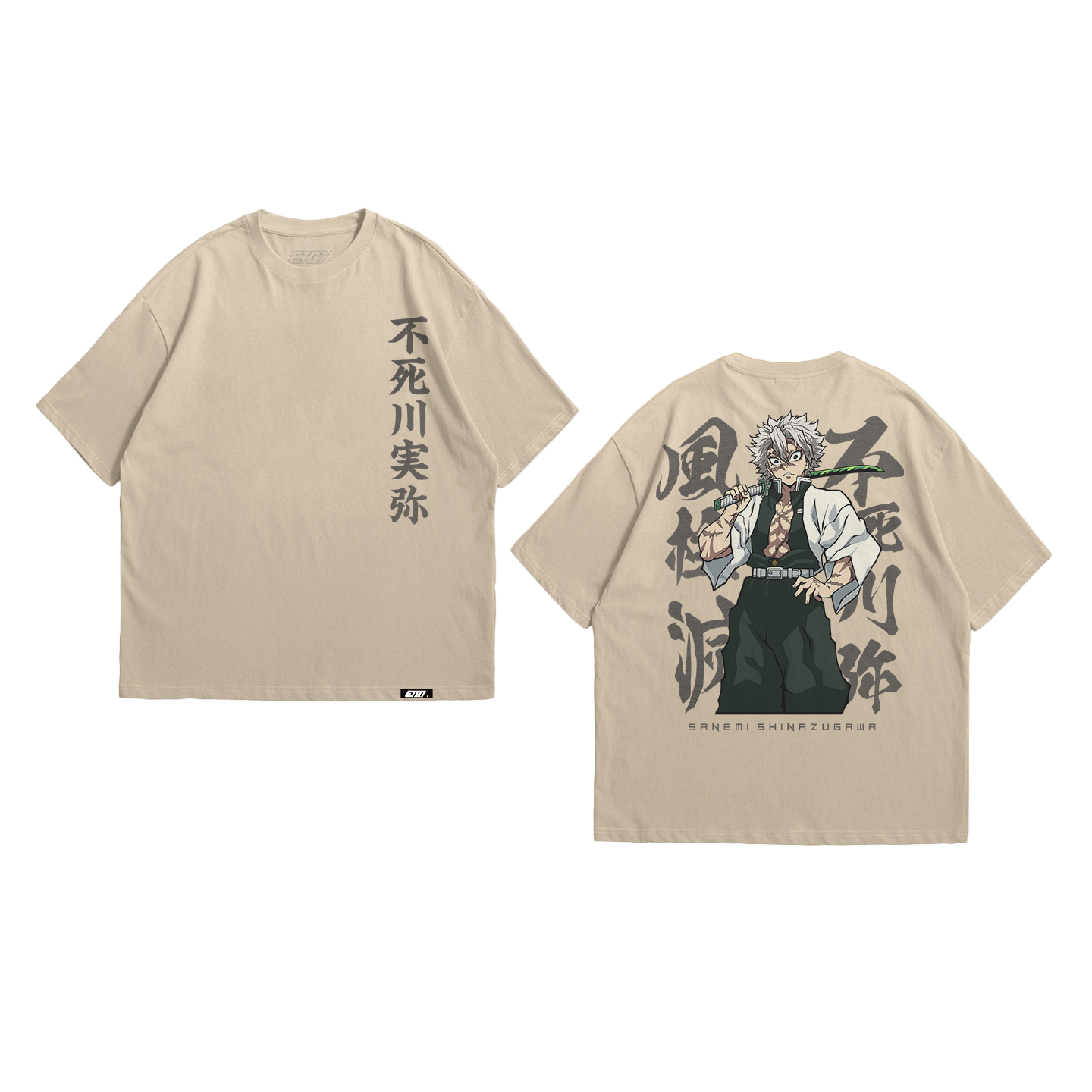 Anime Shirt - Demon Slayer - Sanemi Shinazugawa v3