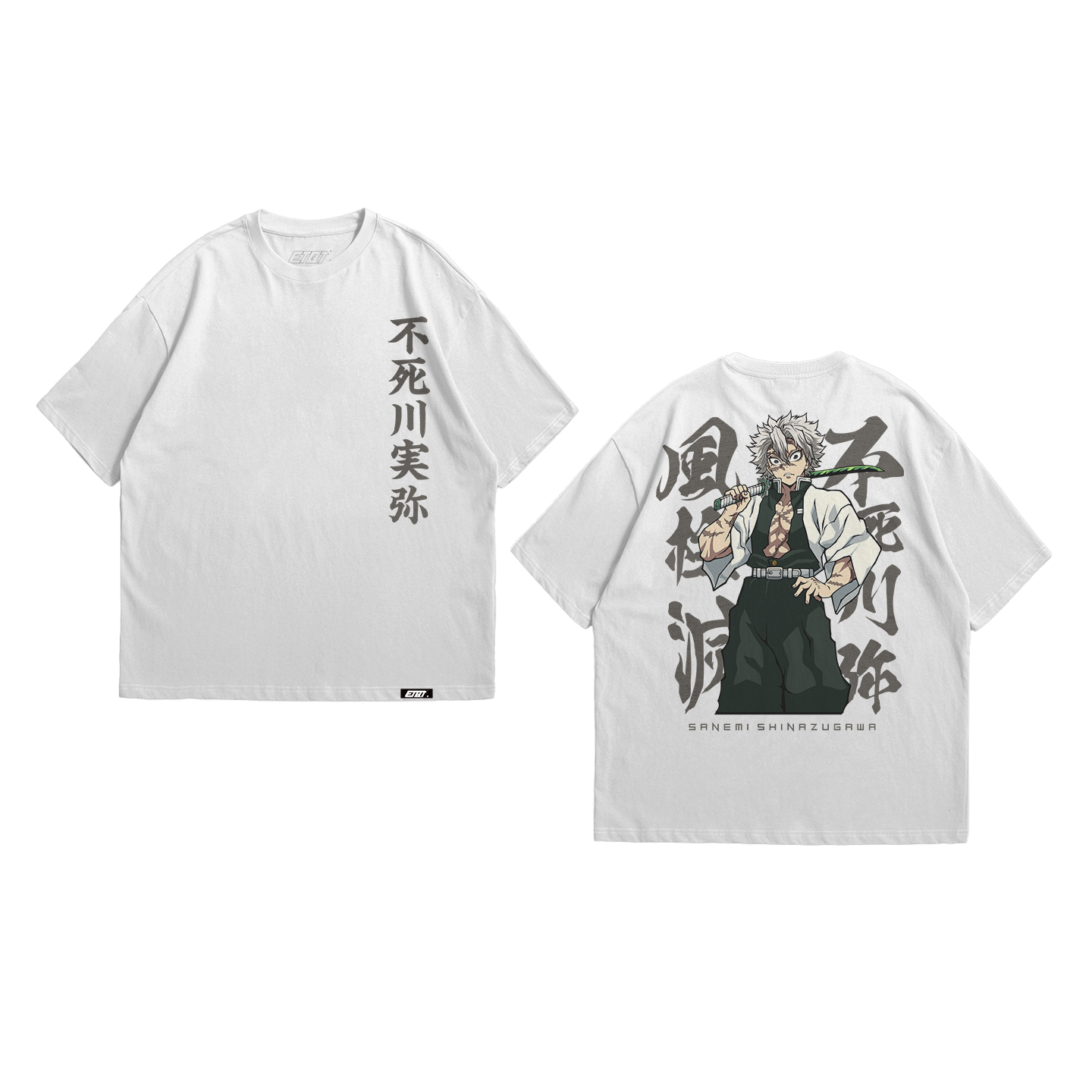 Anime Shirt - Demon Slayer - Sanemi Shinazugawa v3