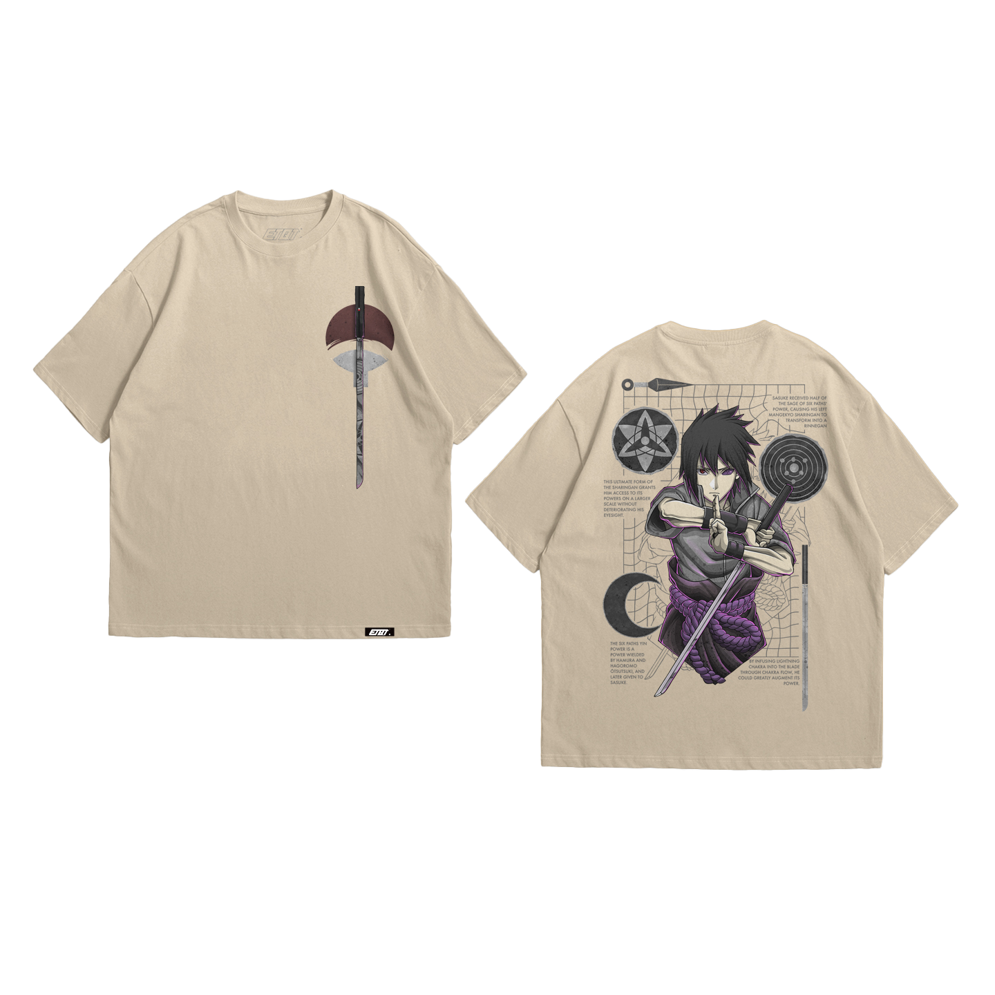 Anime Shirt - Naruto - Uchiha Sasuke v3