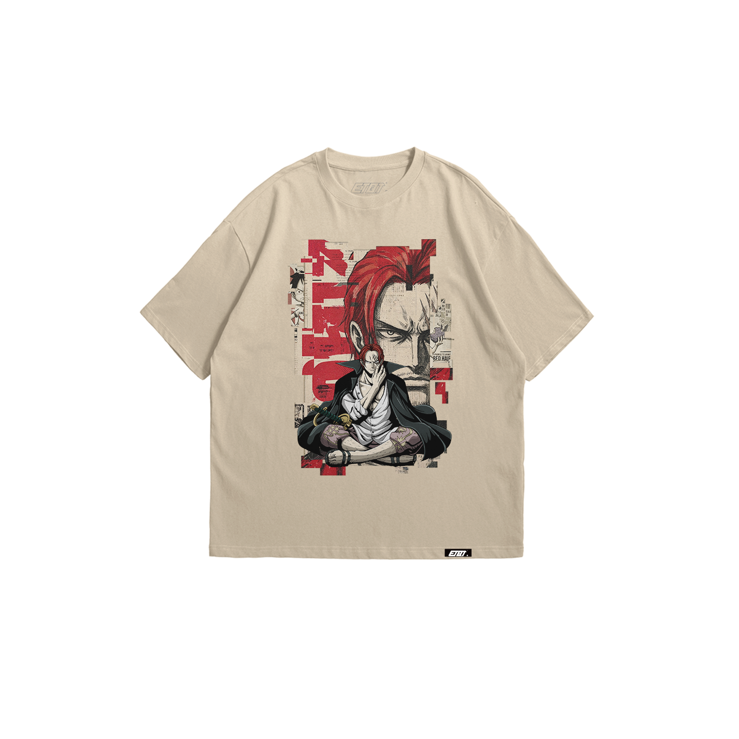 [New Released] Anime Shirt - One Piece - Shanks v4