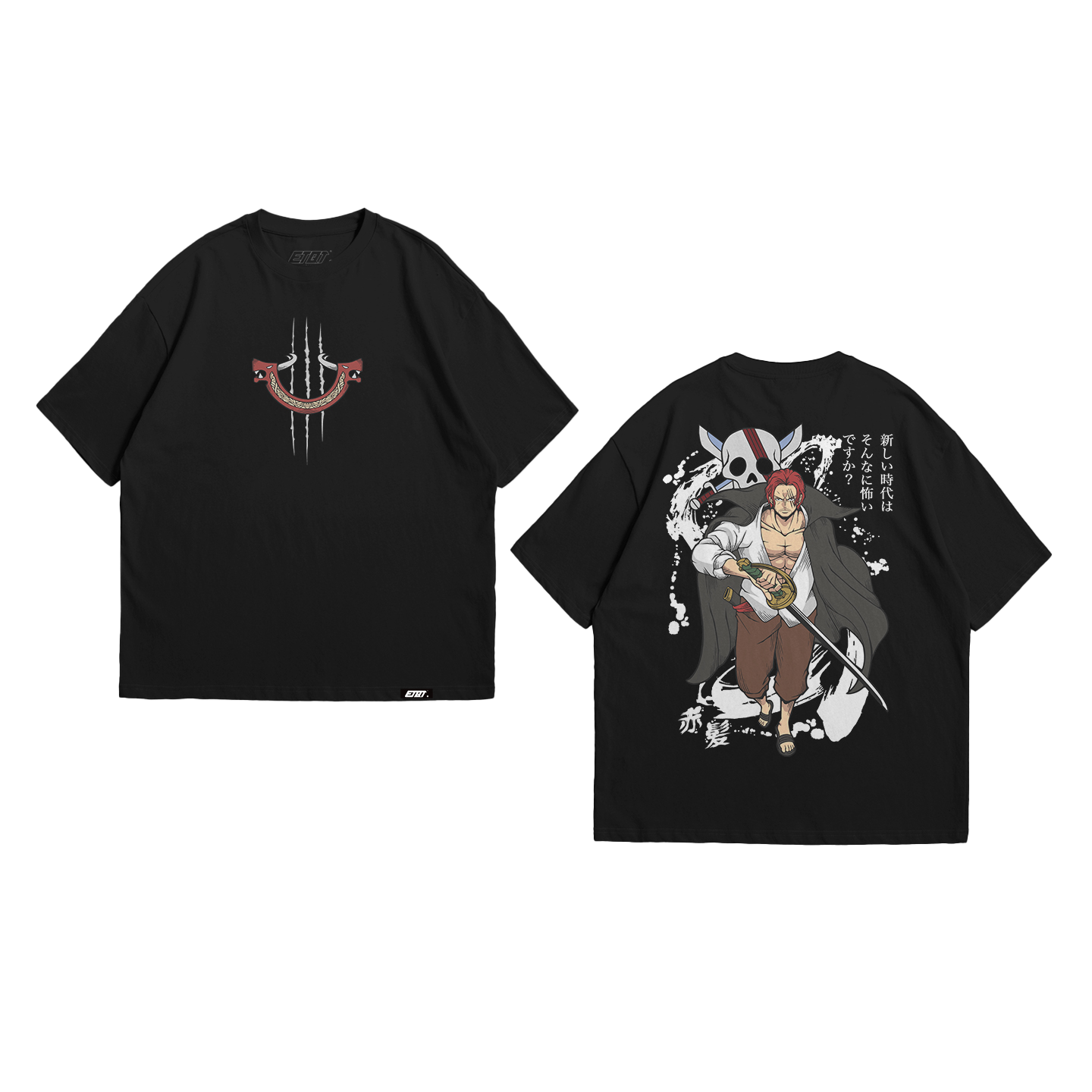Anime Shirt - One Piece - Shanks - Colorized