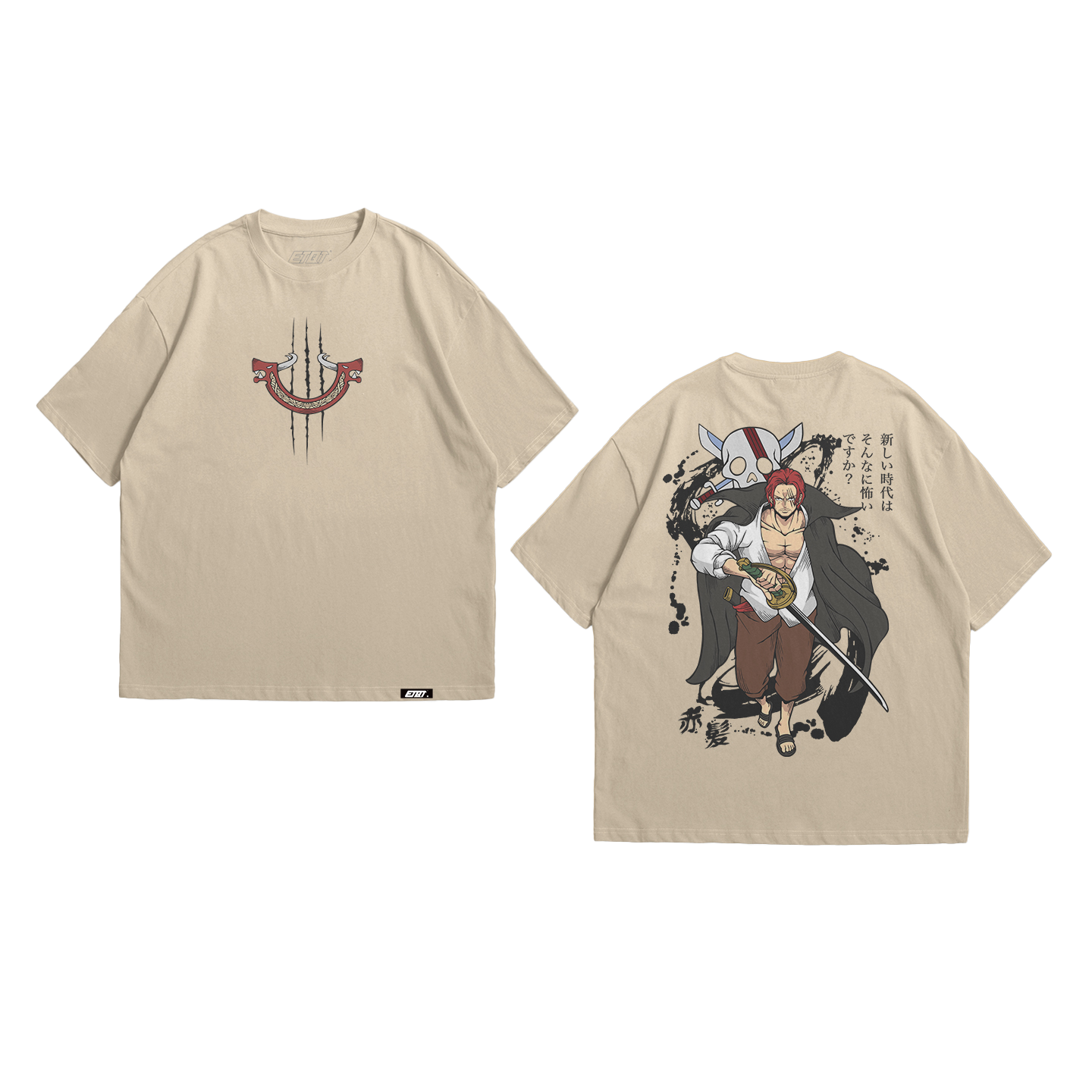 Anime Shirt - One Piece - Shanks - Colorized