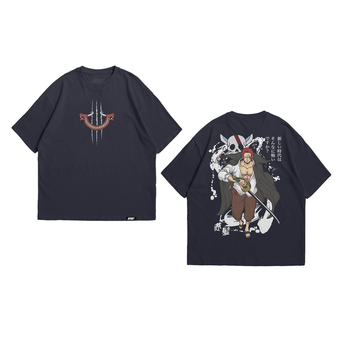 Anime Shirt - One Piece - Shanks - Colorized