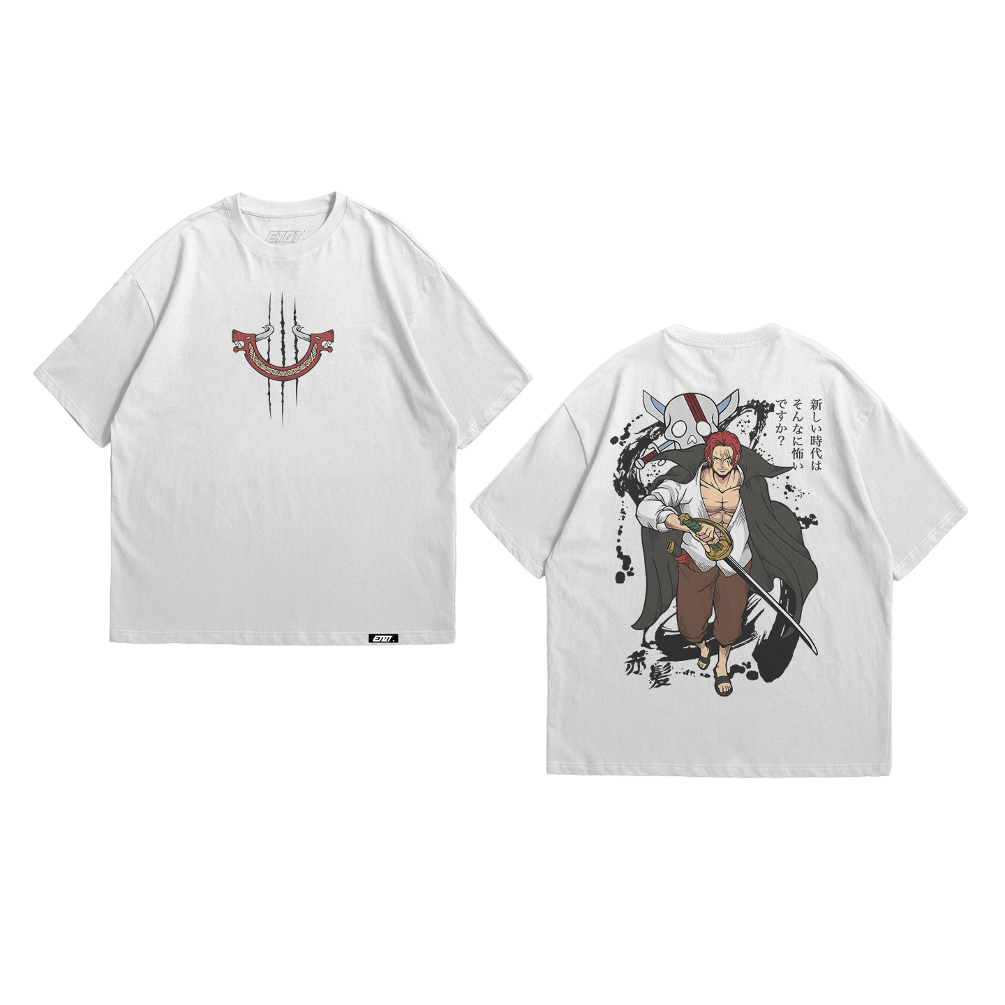 Anime Shirt - One Piece - Shanks - Colorized