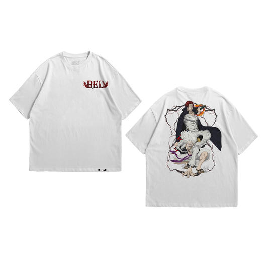 Anime Shirt - One Piece Film Red - Shanks and Luffy