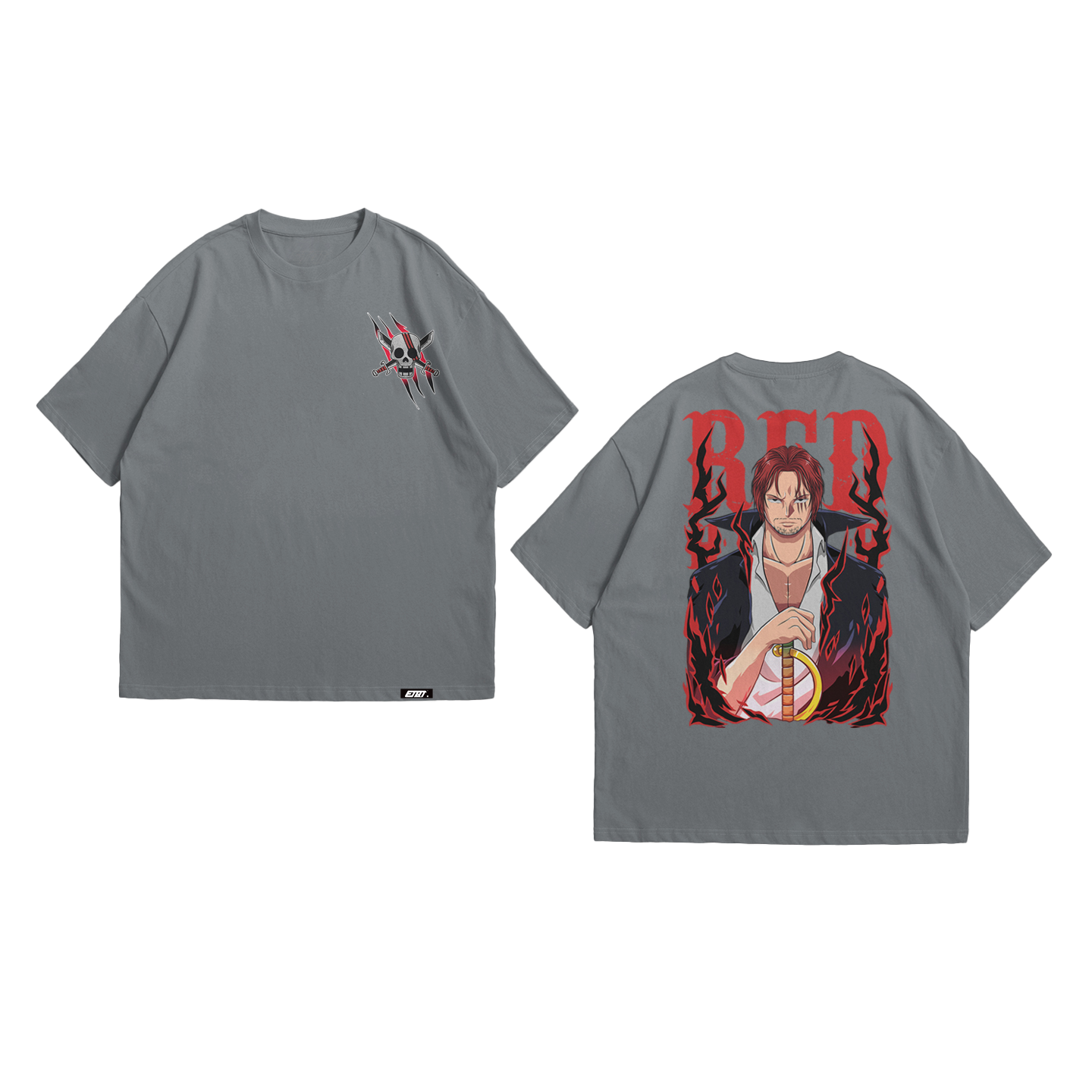 Anime Shirt - One Piece - Red Haired Shanks v2