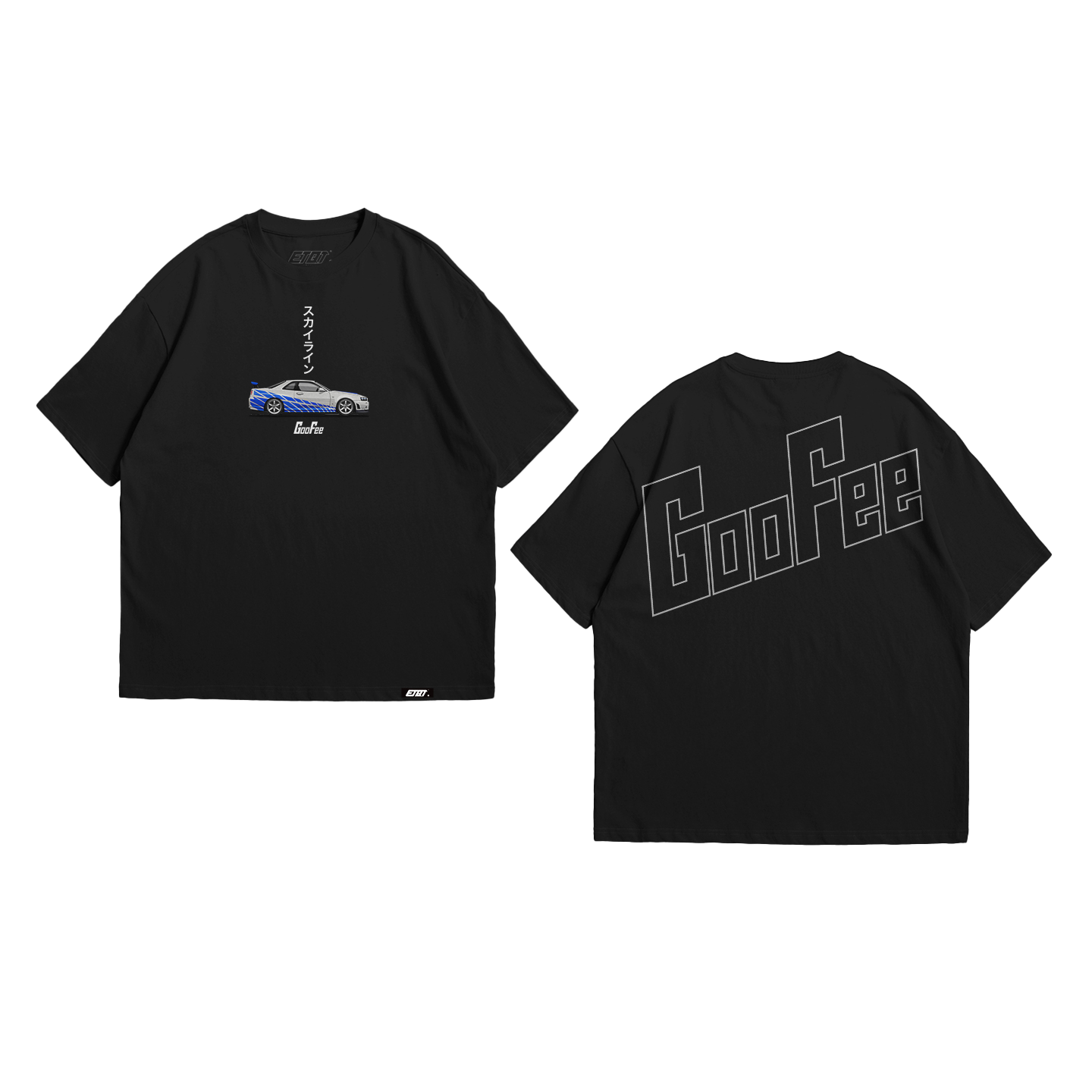 [New Released] T-Shirt - Overdrive Edition - Nissan Skyline GT-R R34