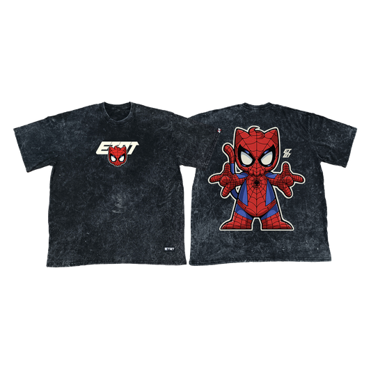 Acid Washed Shirt - Nekuro - Spiderman