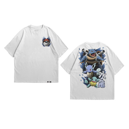 Anime Shirt - Pokemon - Squirtle Evolution Line