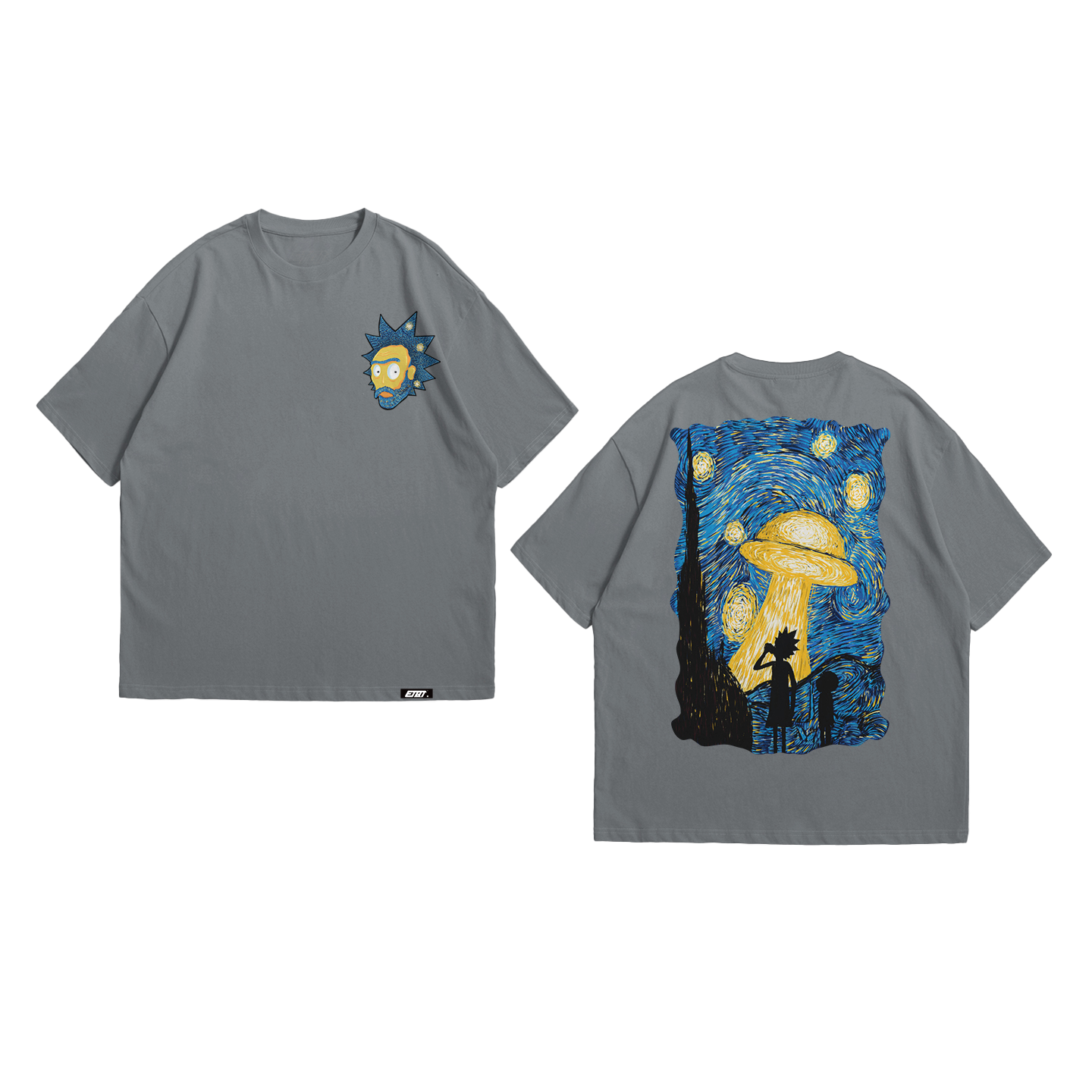 Alien Shirt - Xtraterrestrials - Starry Invasion Night
