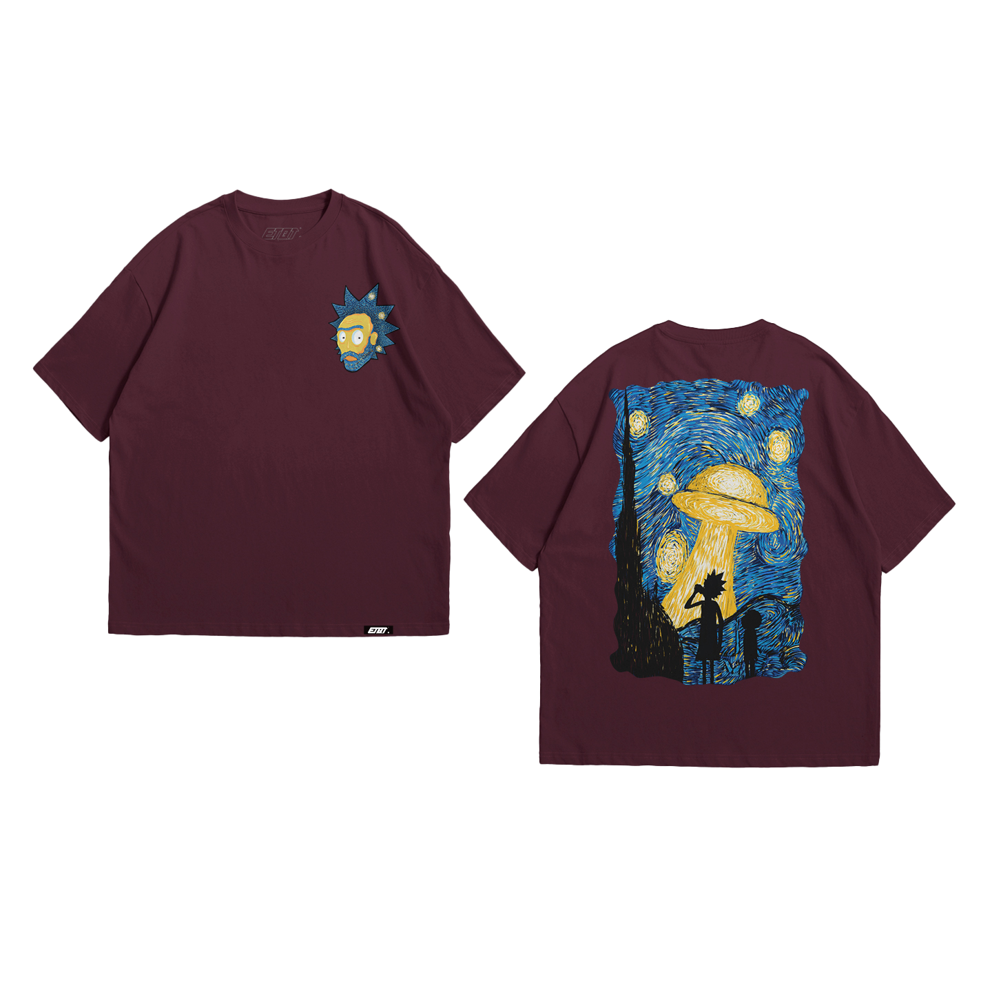 Alien Shirt - Xtraterrestrials - Starry Invasion Night