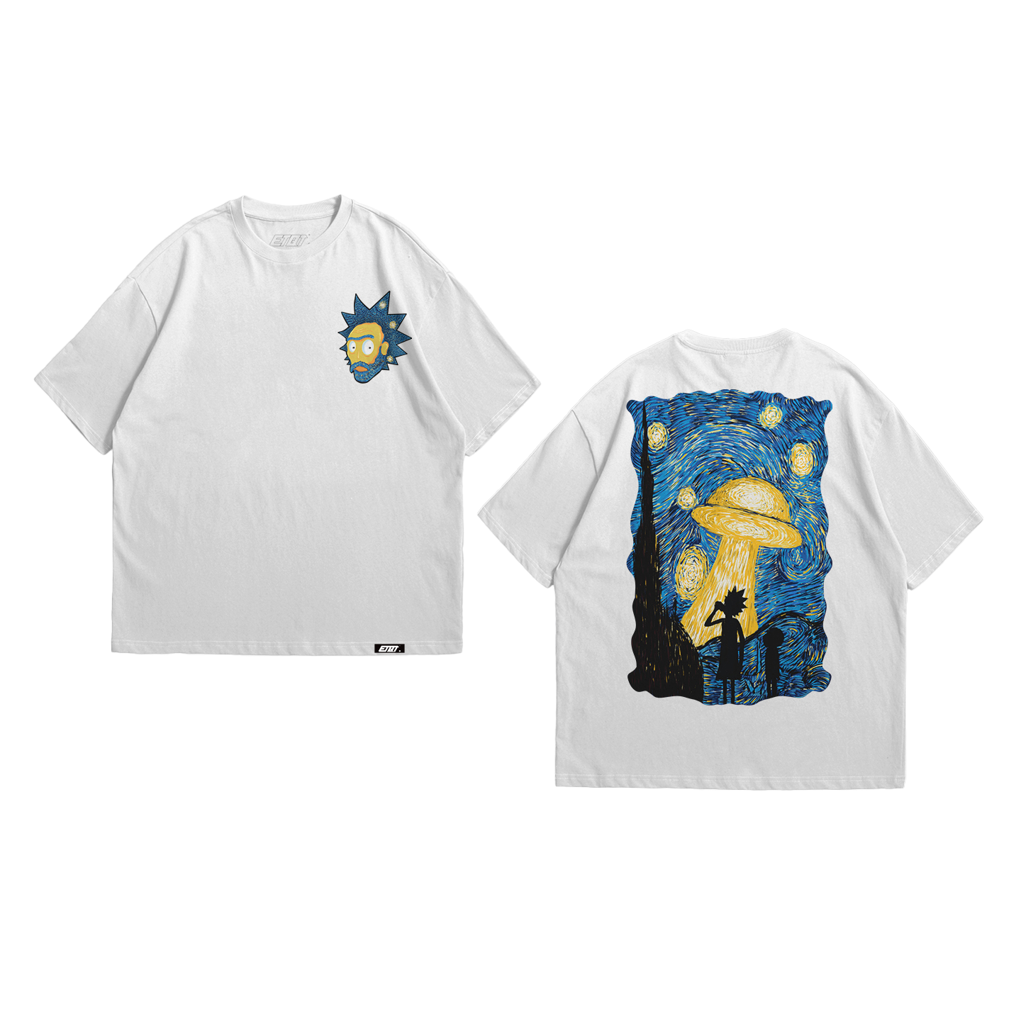 Alien Shirt - Xtraterrestrials - Starry Invasion Night