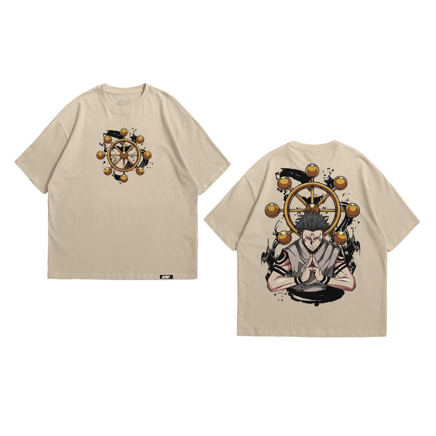 Anime Shirt - Jujutsu Kaisen - Sukuna Megumi - Colorized