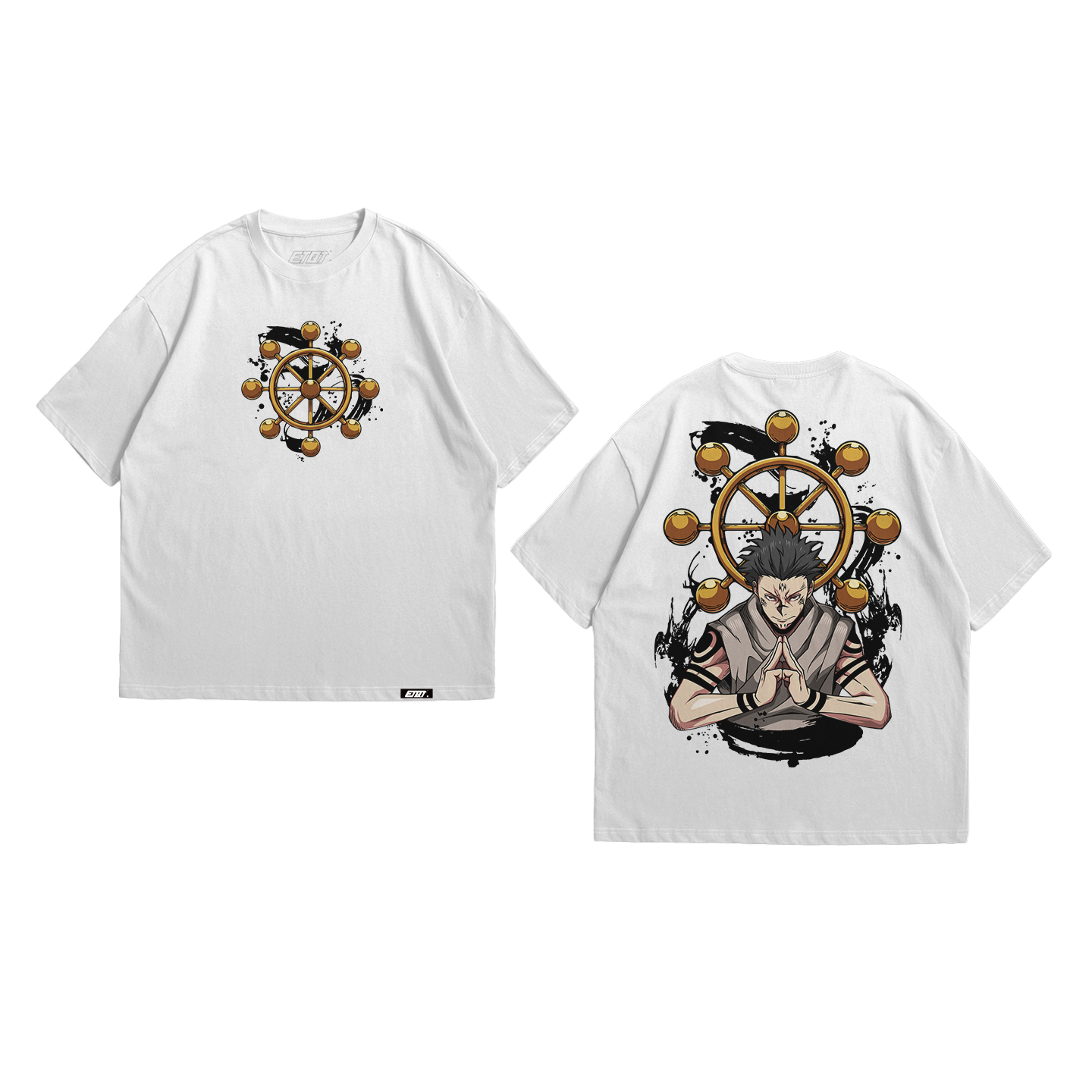 Anime Shirt - Jujutsu Kaisen - Sukuna Megumi - Colorized