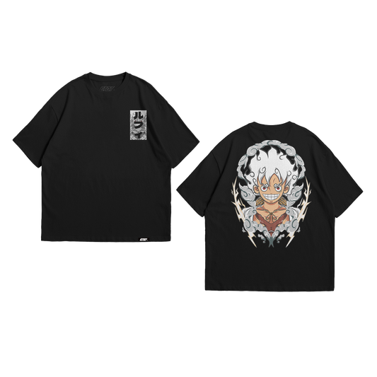 Anime Shirt - One Piece - Luffy Gear 5th - Sun God Nika v2
