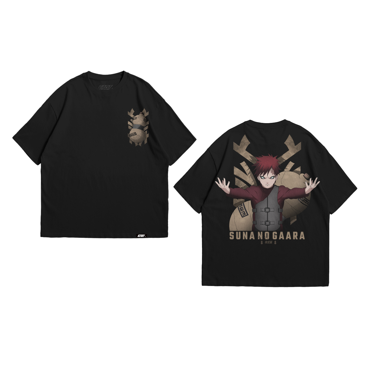 Anime Shirt - Naruto - Suna No Gaara