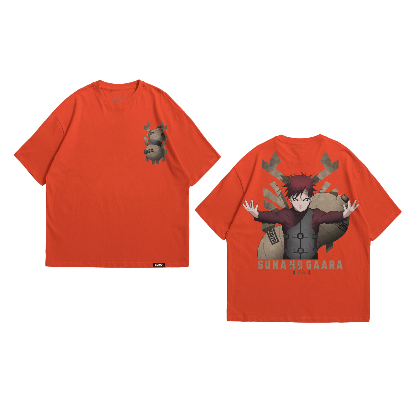 Anime Shirt - Naruto - Suna No Gaara