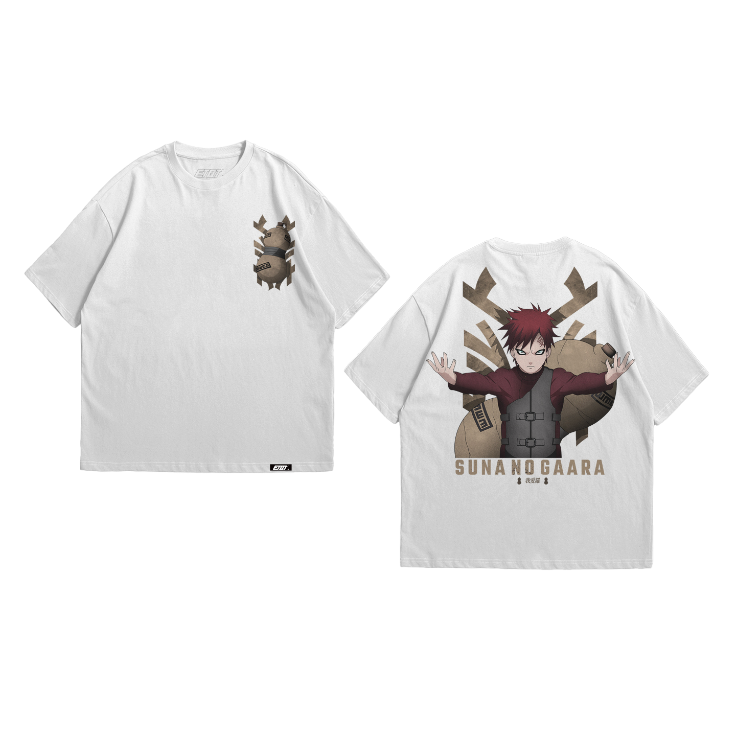 Anime Shirt - Naruto - Suna No Gaara
