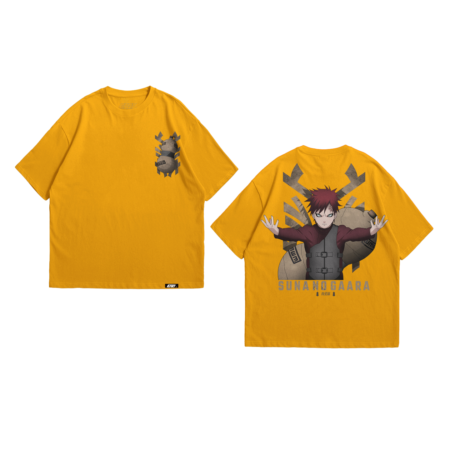 Anime Shirt - Naruto - Suna No Gaara