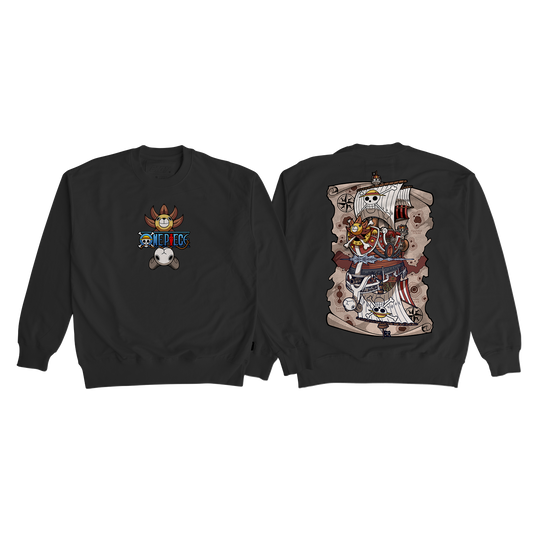 Sweatshirt - One Piece - Thousand Sunny and Going Merry