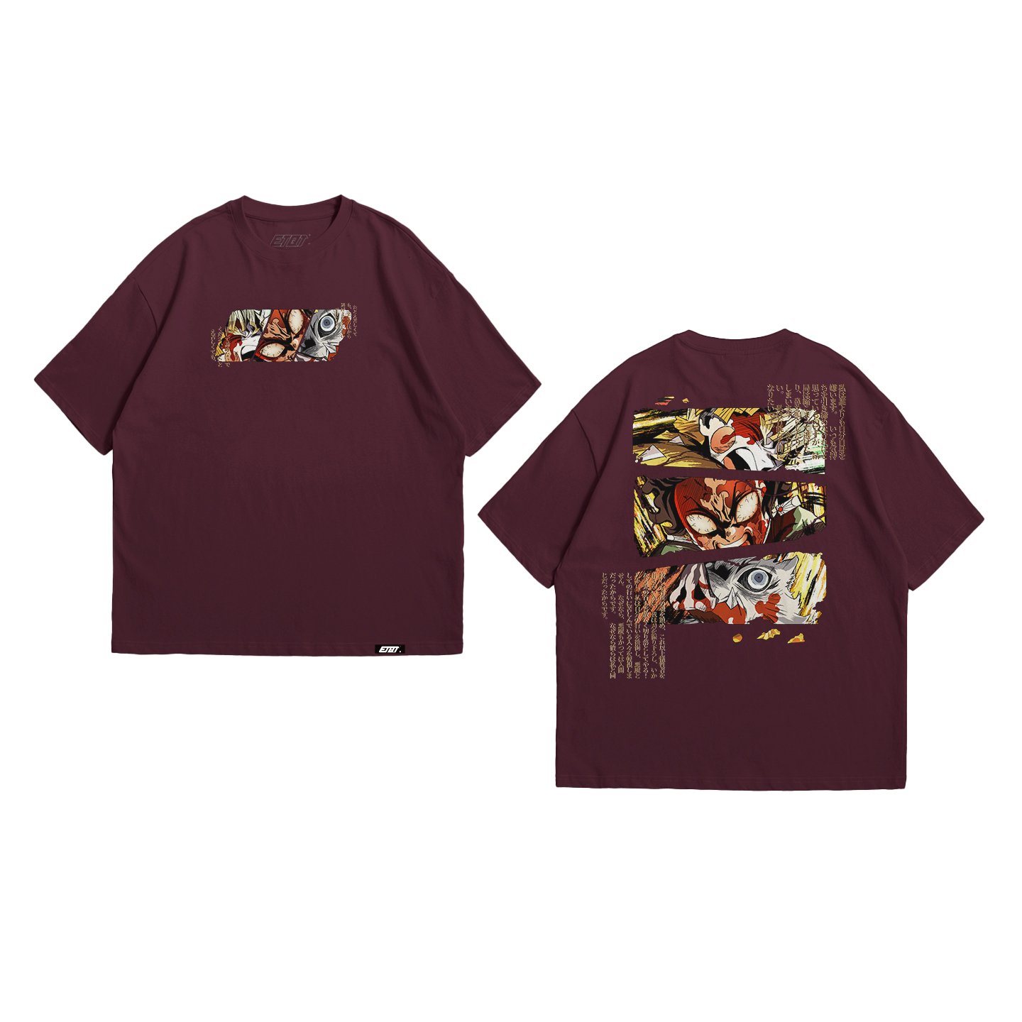 Anime Shirt - Demon Slayer - Tanjiro, Zenitsu, and Inosuke