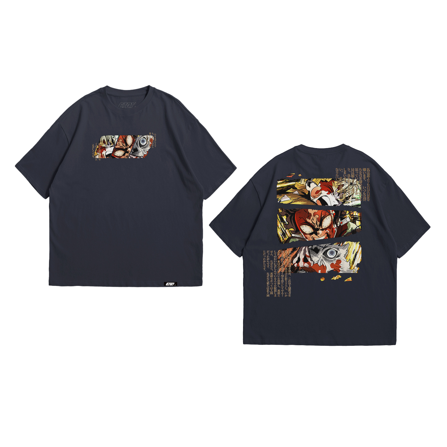 Anime Shirt - Demon Slayer - Tanjiro, Zenitsu, and Inosuke