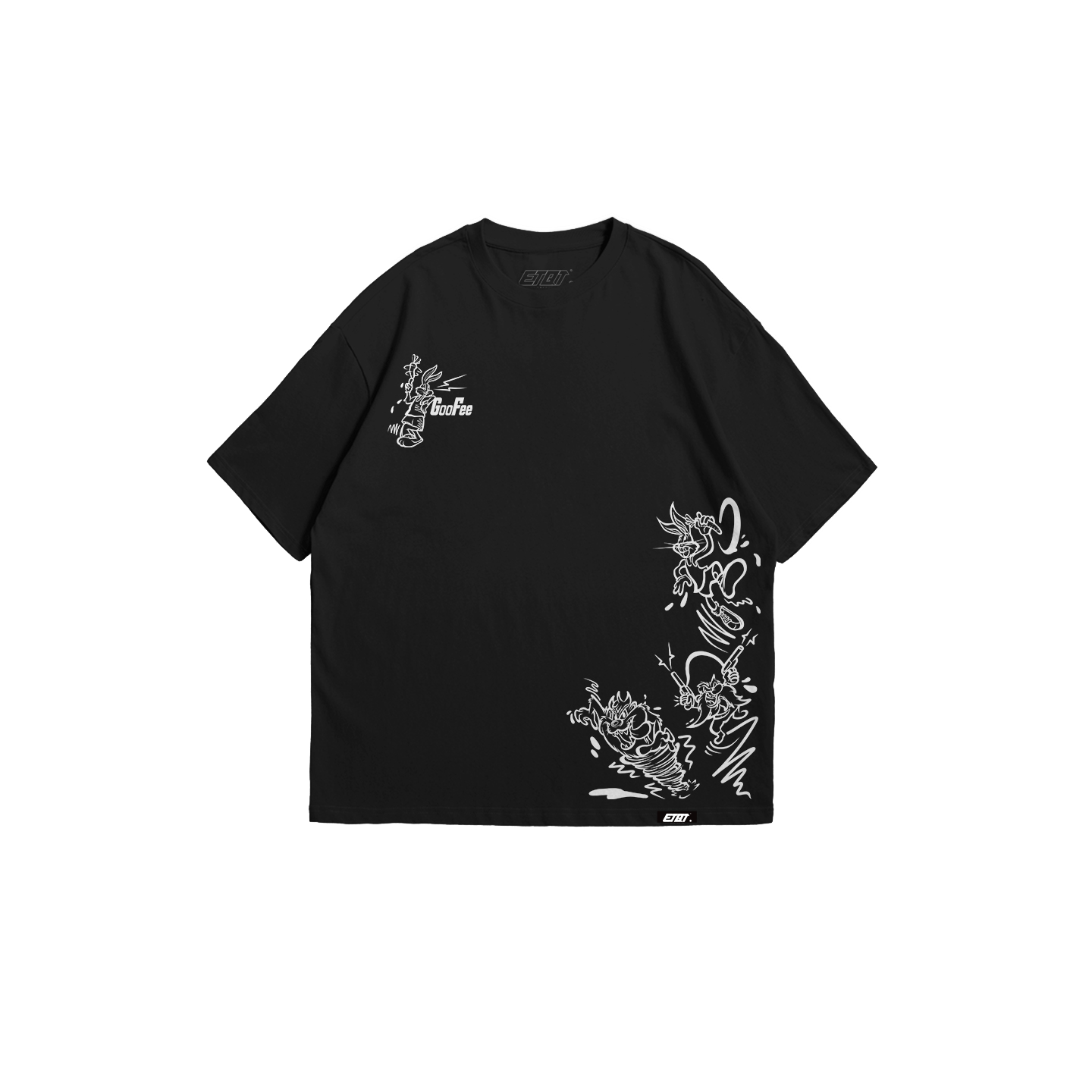 [New Released] Brand Shirt - Tazmania and Buggs Bunny Gang