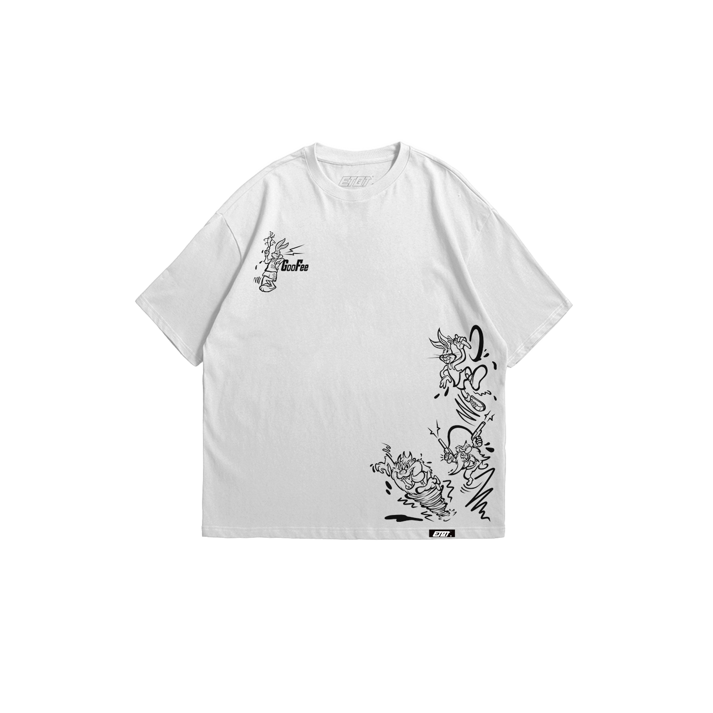 [New Released] Brand Shirt - Tazmania and Buggs Bunny Gang