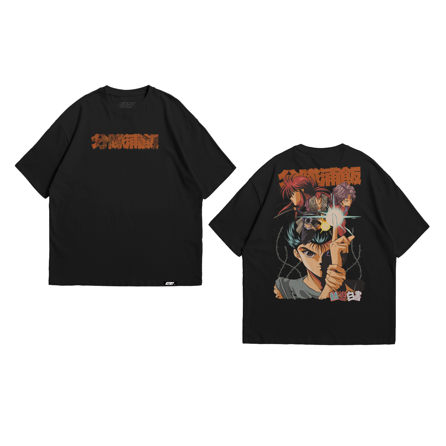 Anime Shirt - Ghost Fighter - Team Urameshi