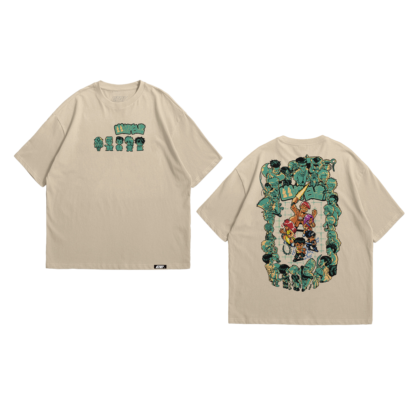 Anime Shirt - Ghost Fighter - Team Urameshi v3
