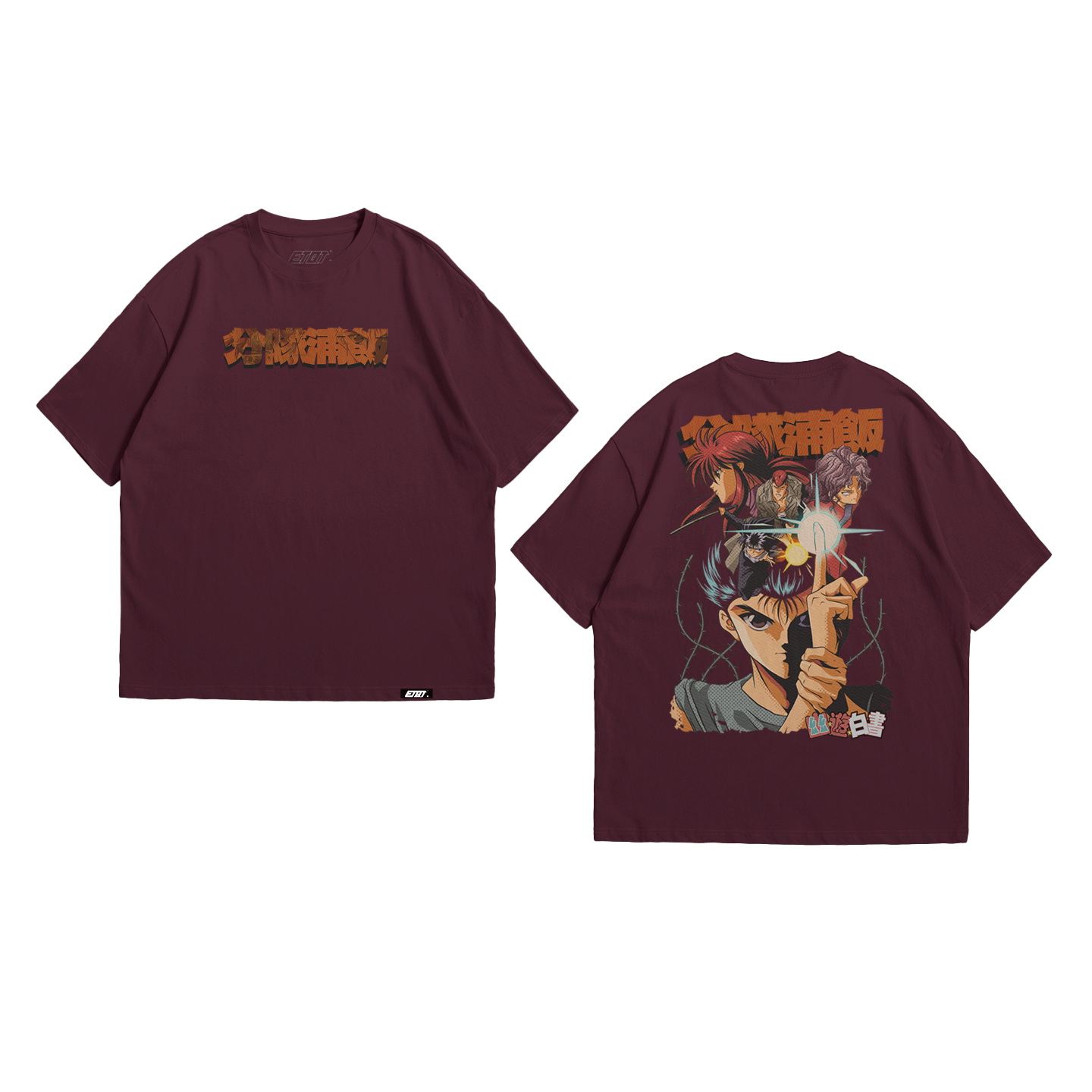 Anime Shirt - Ghost Fighter - Team Urameshi