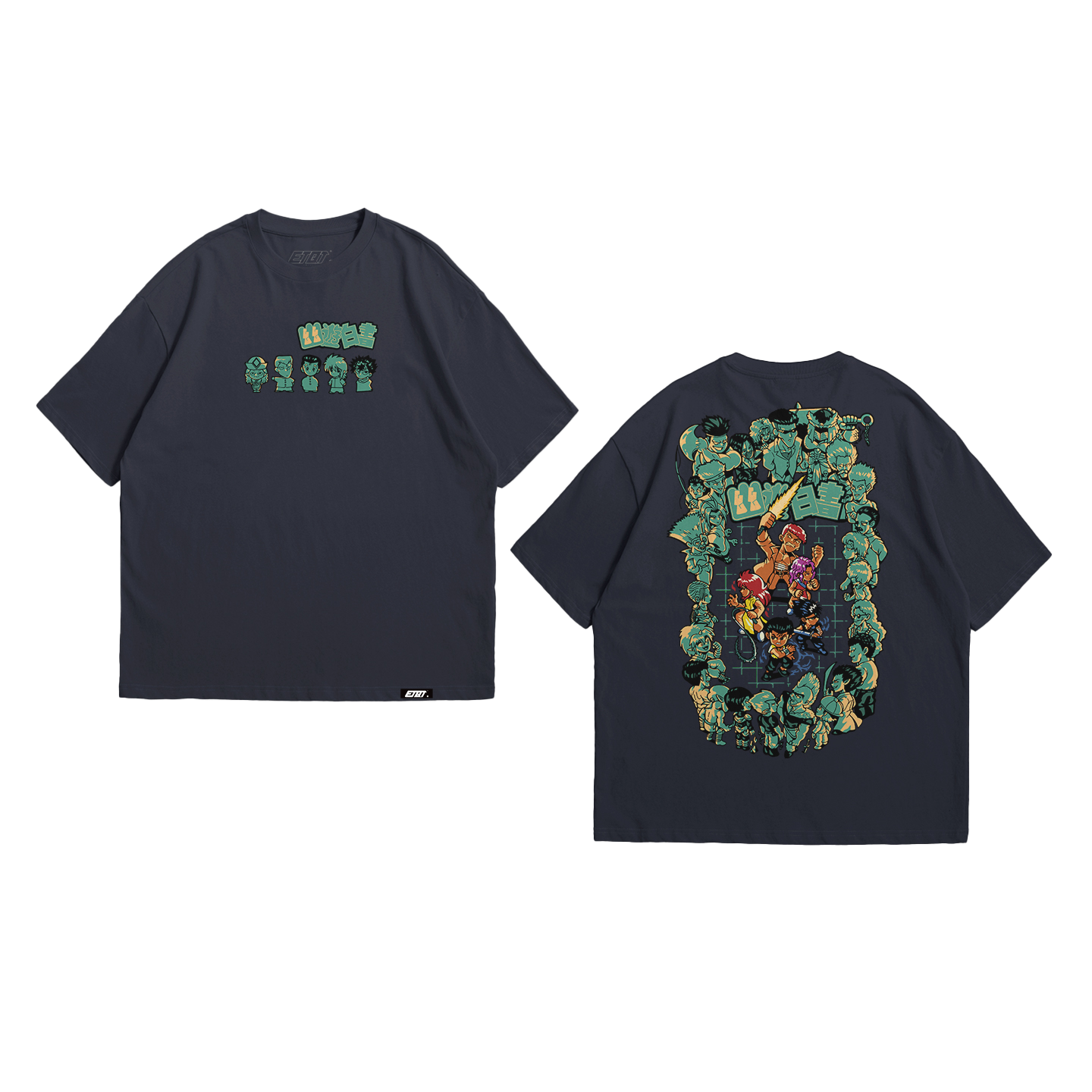 Anime Shirt - Ghost Fighter - Team Urameshi v3