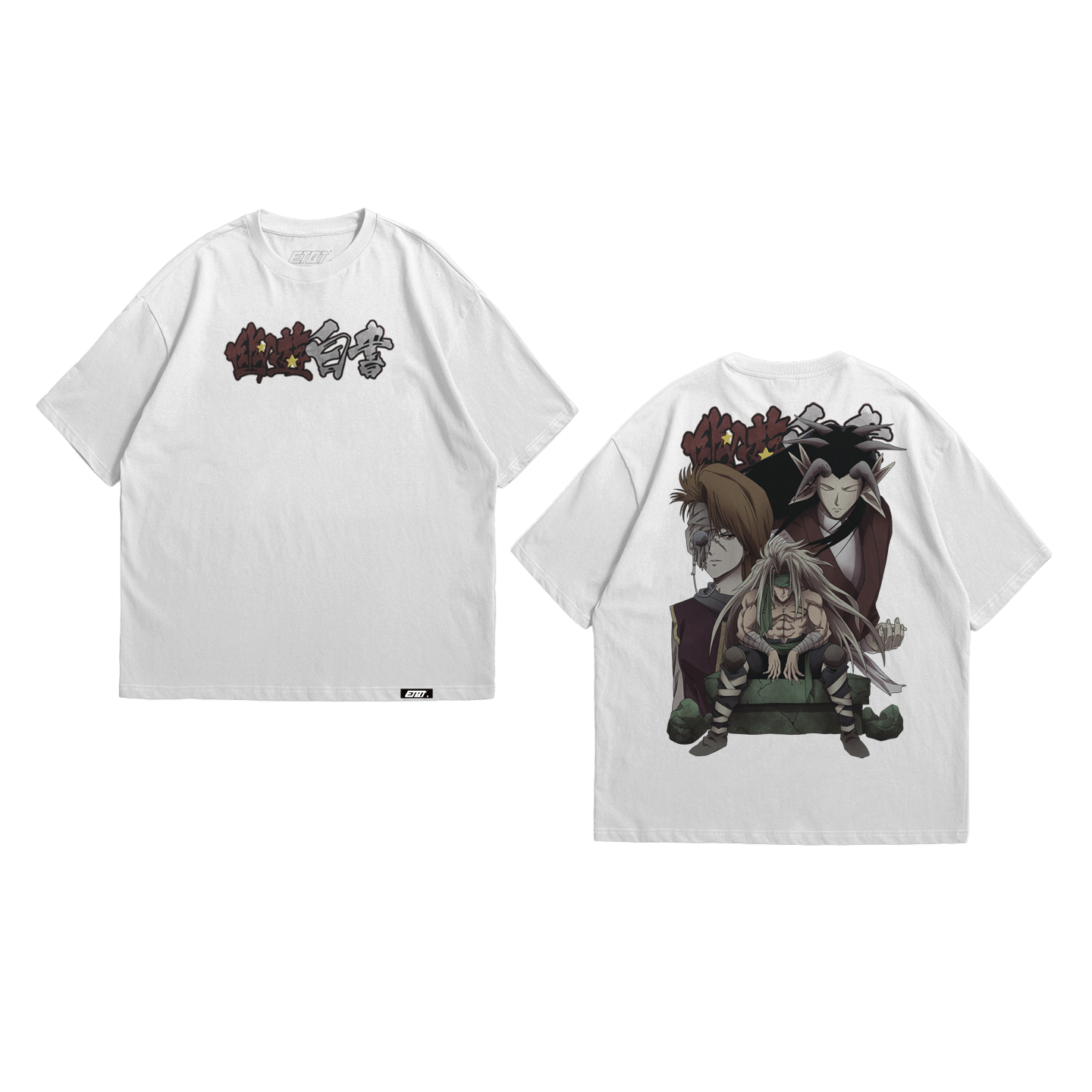 Anime Shirt - Ghost Fighter - Three Kings