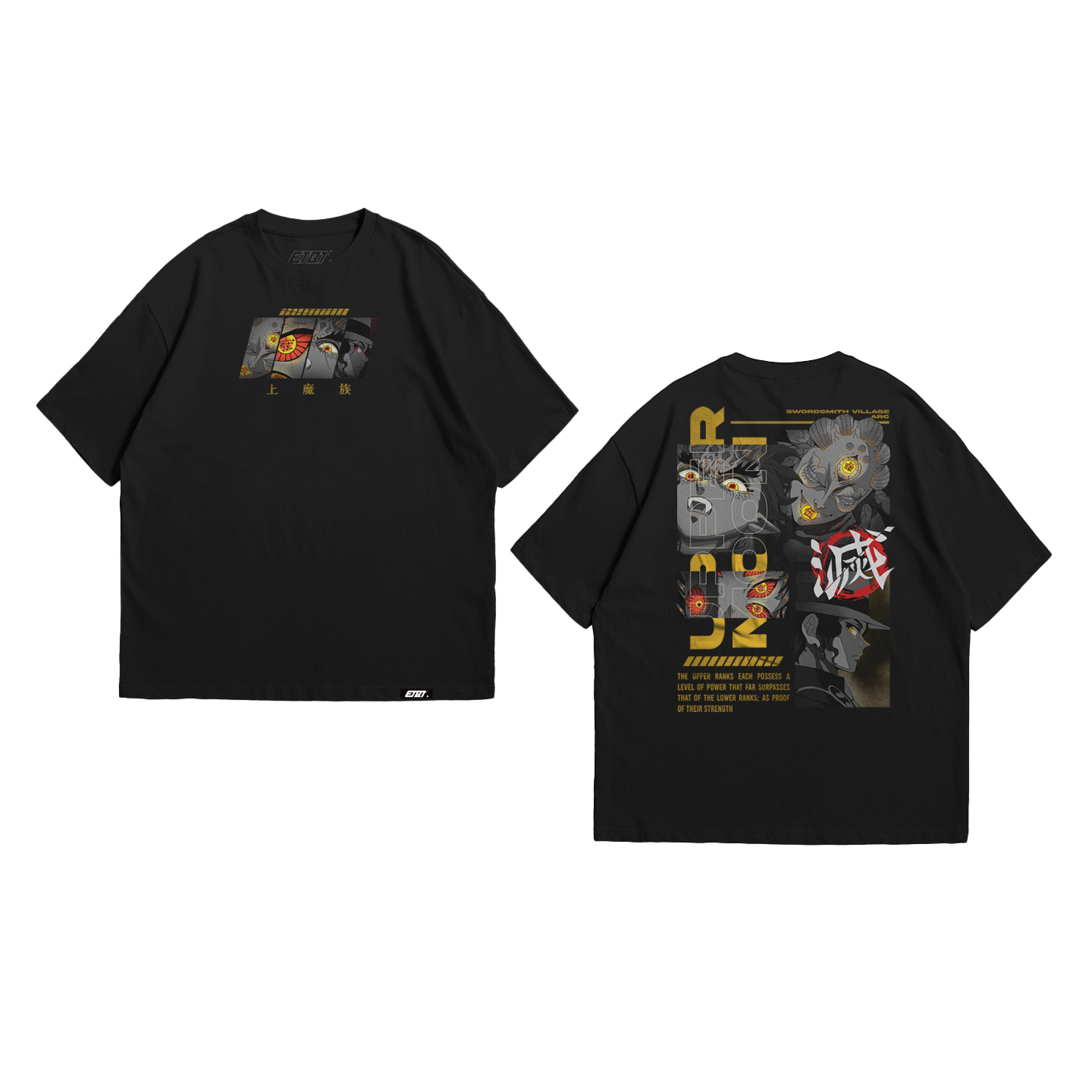 Anime Shirt - Demon Slayer - Upper Moon v2