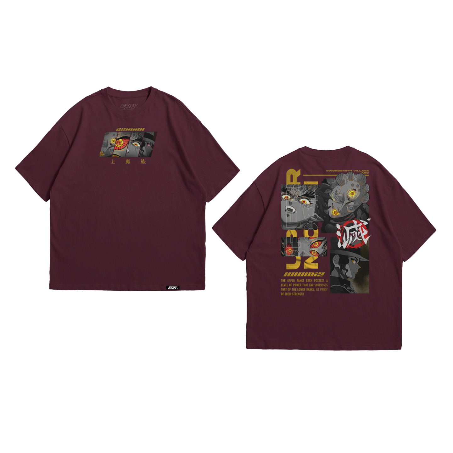 Anime Shirt - Demon Slayer - Upper Moon v2