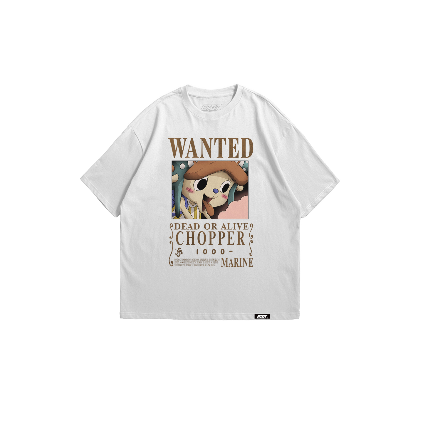 Anime Shirt - One Piece - Wanted Poster - Chopper